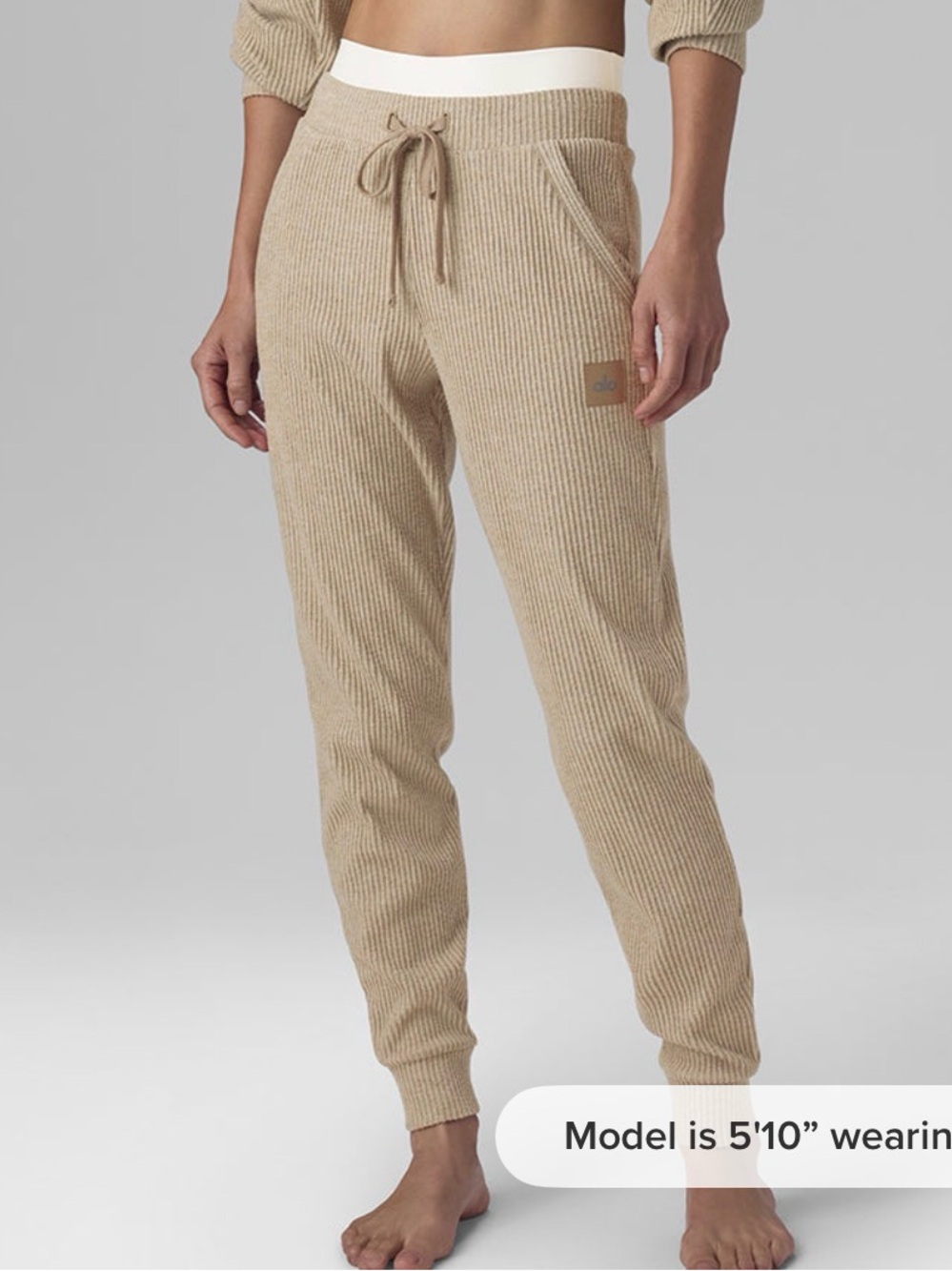 Alo Muse Sweatpant- Gravel Heather
